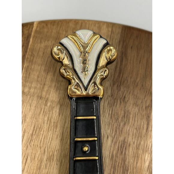 Vintage Bradford Exchange Elvis Presley Guitar Collector Plate 1992 TCB Gift - Picture 5 of 10